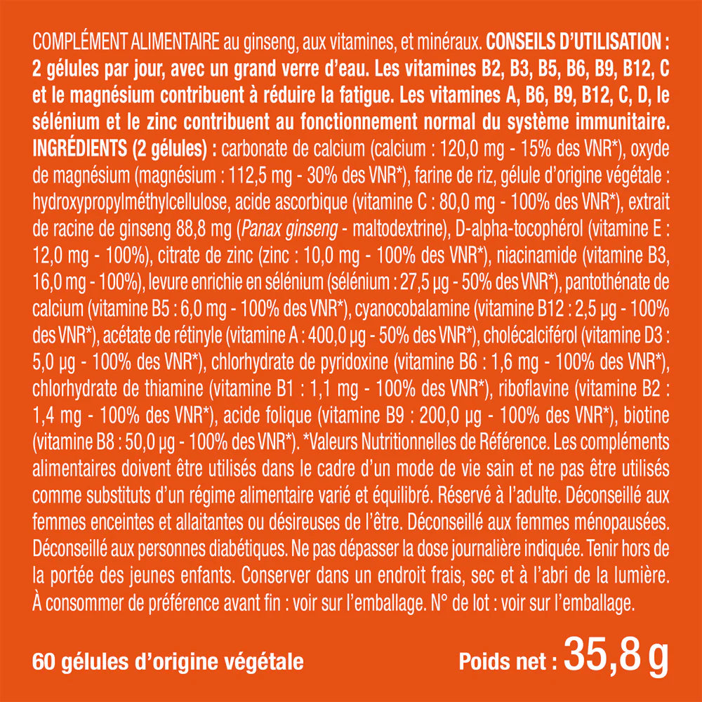 Multivitamines et Mineraux