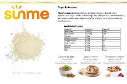 Farine de coco,   ,  ,  SunMe,  Active Life