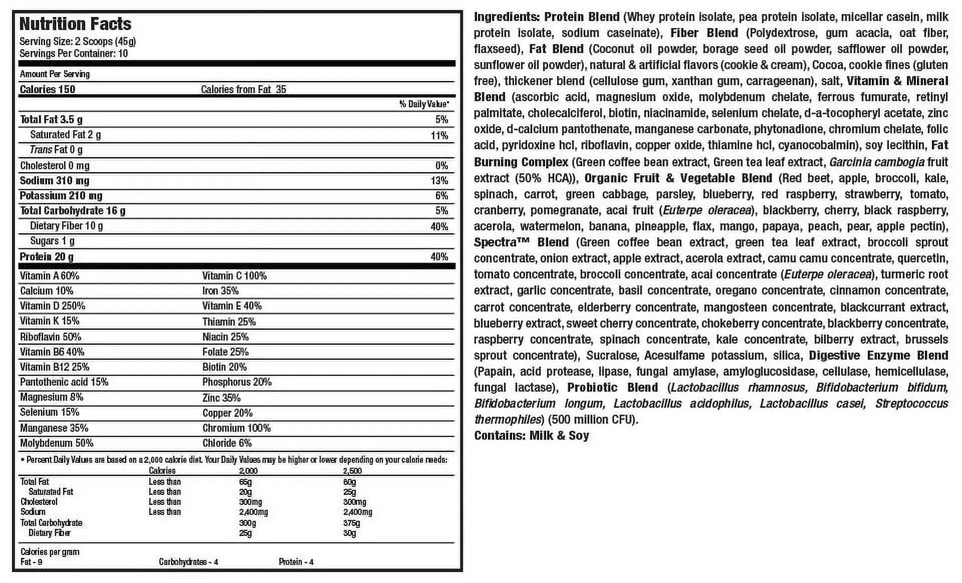 Meal Shake,   ,  ,  Fit & Lean,  Active Life