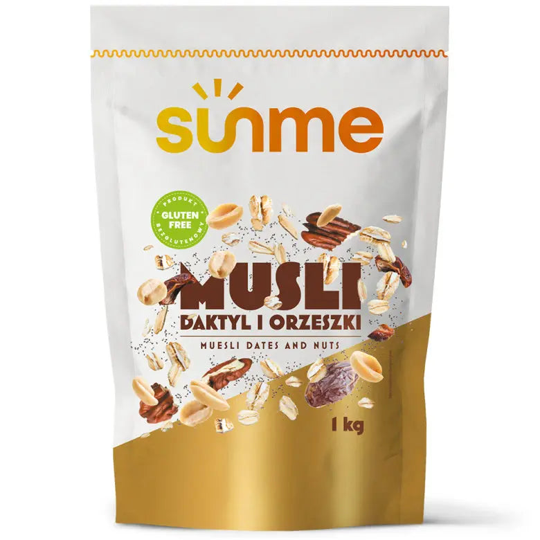 Muesli Sans Gluten aux Noix et Dattes 