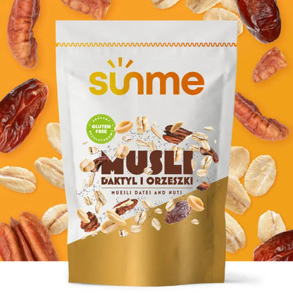 Muesli Sans Gluten aux Noix et Dattes 