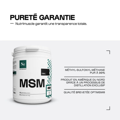 OptiMSM® (MéthylSulfonylMéthane)