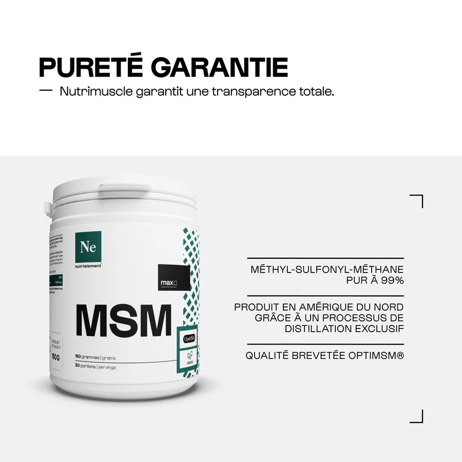 OptiMSM® (MéthylSulfonylMéthane)