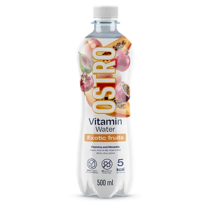 OSTRO® Vitamin Water,   2.49,  1-bouteille-500-ml-Fruits-Exotiques,  OstroVit,  Active Life