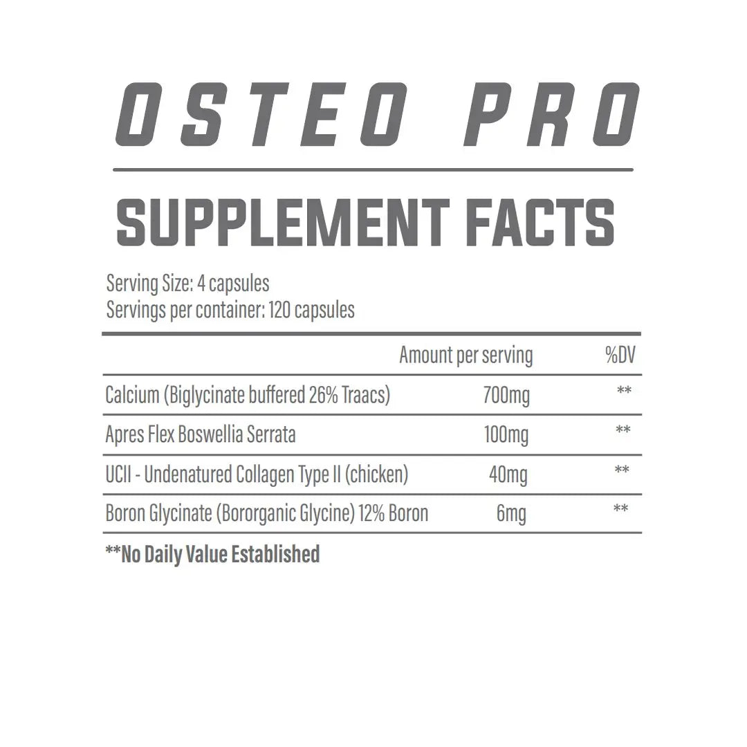 OsteoPro,   ,  ,  Trained by JP Nutrition,  Active Life