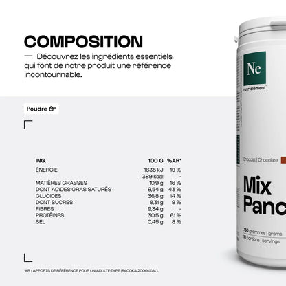 Mix pancakes protéinés