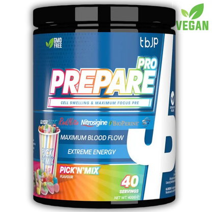 PREPARE PRO,   49.90,  400-g-Pick-N-Mix,  Trained by JP Nutrition,  Active Life