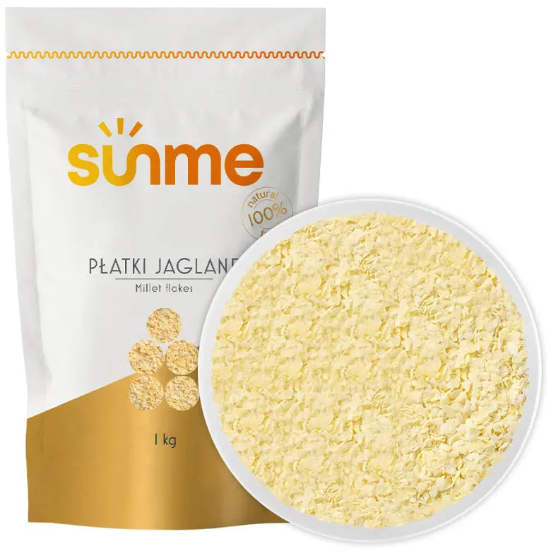 Flocons de millet,   4.99,  1000g,  SunMe,  Active Life