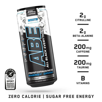 ABE - Energy & Performance Pre Workout Cans