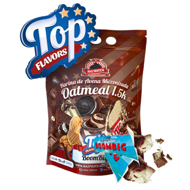 Top Flavors – Farine d’avoine aromatisée