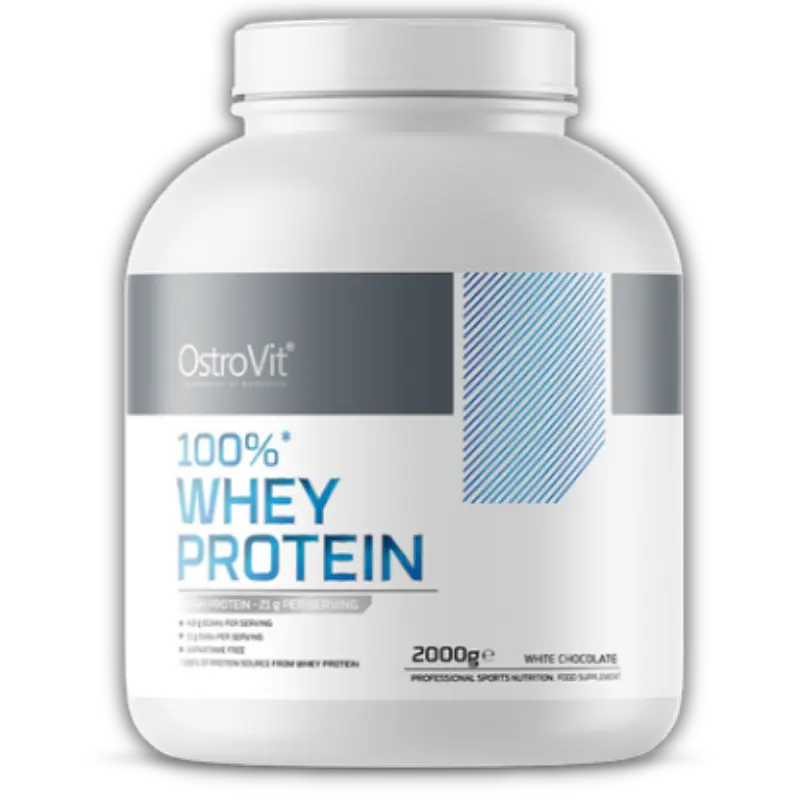 Whey Proteine 100%,   59.99,  2000-g-Chocolat-blanc,  OstroVit,  Active Life