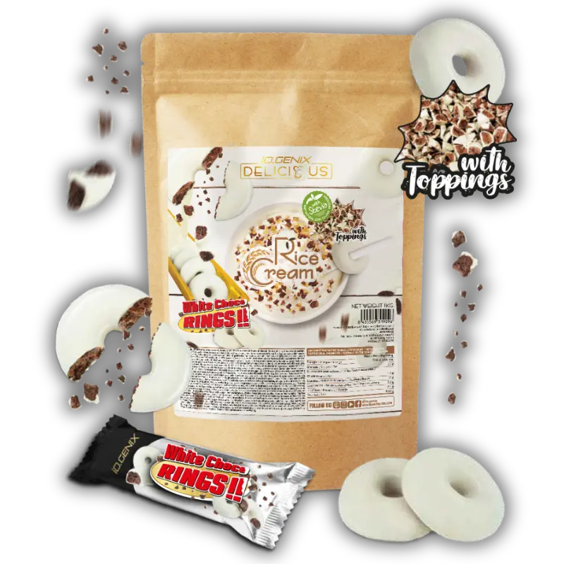 Crème de riz,   12.90,  1000-g-White-Choco-Rings,  IO.Genix,  Active Life