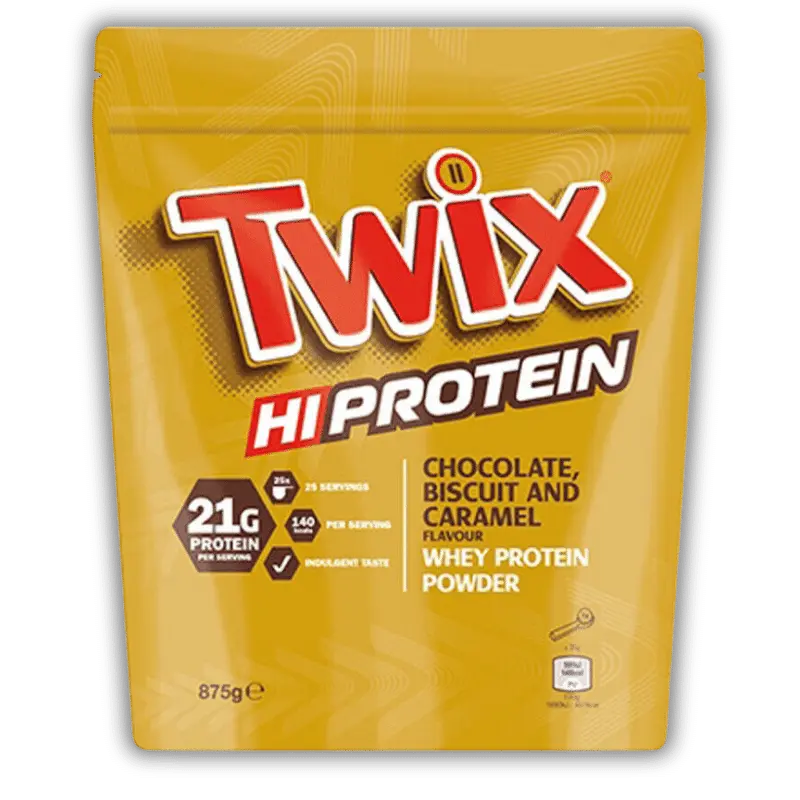 Whey Protein Twix 875g,   38.89,  875-g-Chocolate-Biscuit-Caramel,  Twix,  Active Life