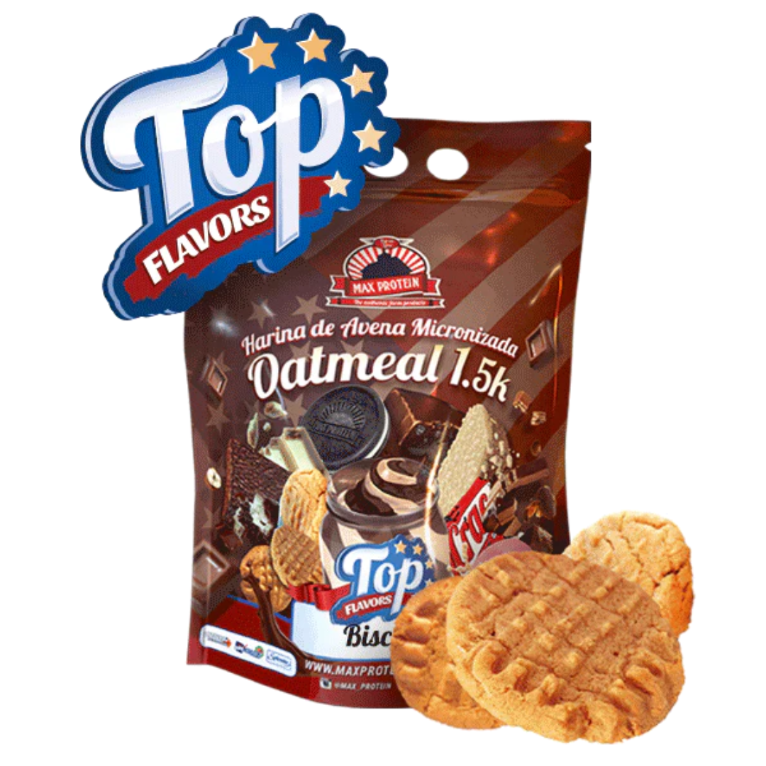 Top Flavors – Farine d’avoine aromatisée