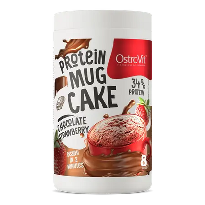 Protein Mug Cake,   15.89,  360-g-Chocolat-et-Fraise,  OstroVit,  Active Life