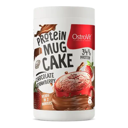 Protein Mug Cake,   15.89,  360-g-Chocolat-et-Fraise,  OstroVit,  Active Life