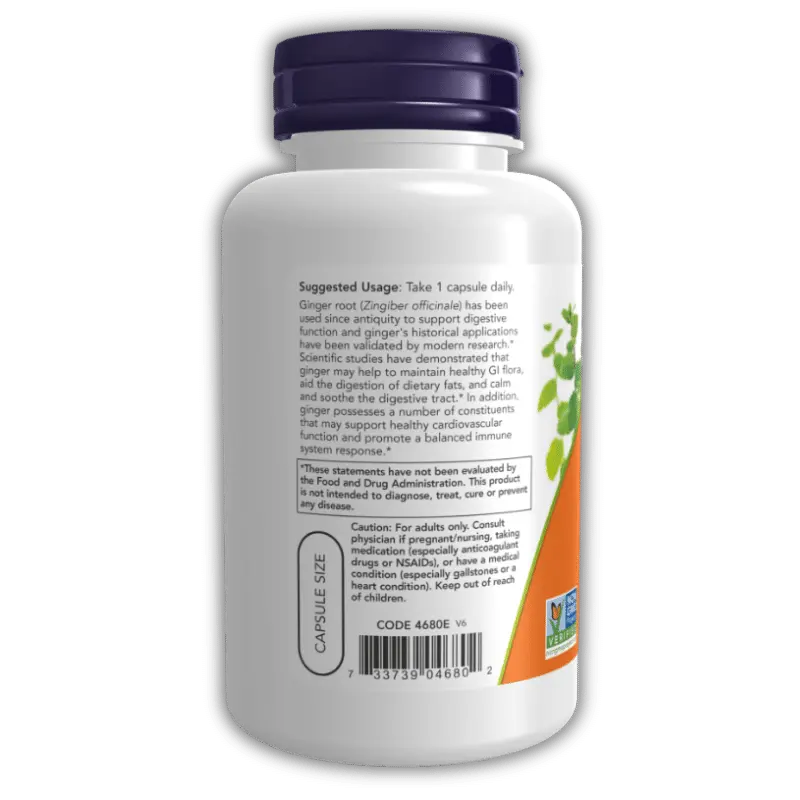 Racine de Gingembre,   ,  ,  Now Foods,  Active Life