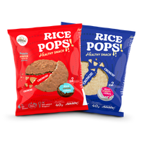 Rice Pops Mr. Popper's, galettes de riz cacao et yaourt