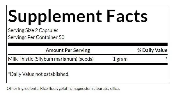 Chardon Marie 500mg,   ,  ,  Swanson,  Active Life