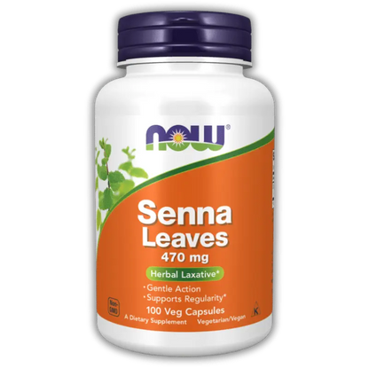 Senna Leaves,   ,  ,  Now Foods,  Active Life