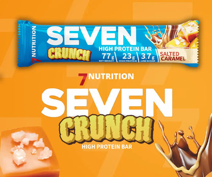 Seven Crunch,   2.99,  1-Barre-Protéinee-77-g-Caramel-Salé,  7Nutrition,  Active Life