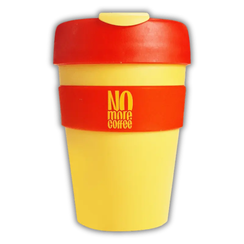 Tasse à café 340ml,   4.89,  Jaune-Rouge,  OstroVit,  Active Life