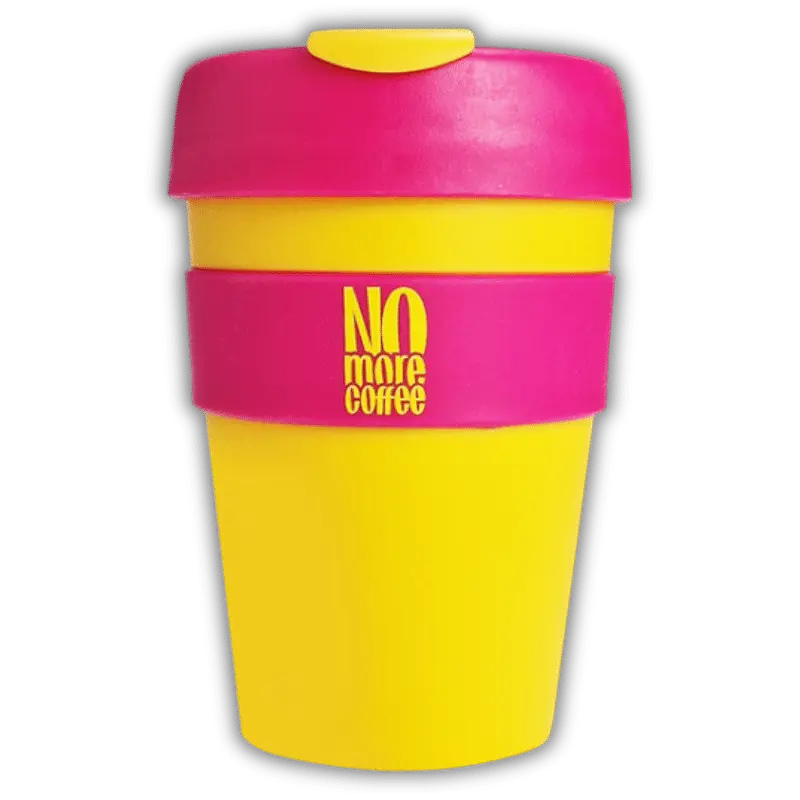 Tasse à café 340ml,   4.89,  Jaune-Rose,  OstroVit,  Active Life