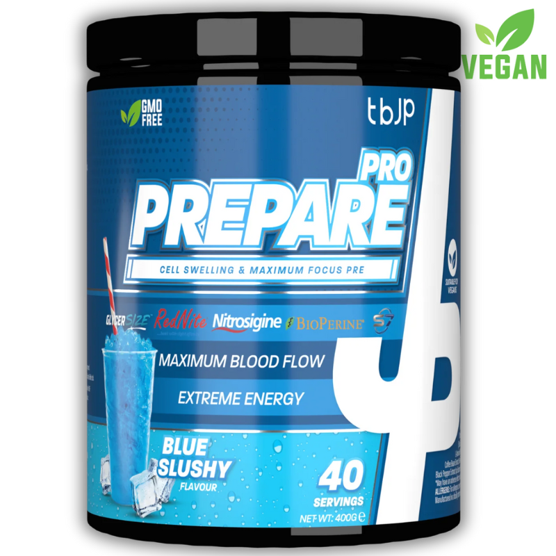 PREPARE PRO,   49.90,  400-g-Blue-Slushie,  Trained by JP Nutrition,  Active Life