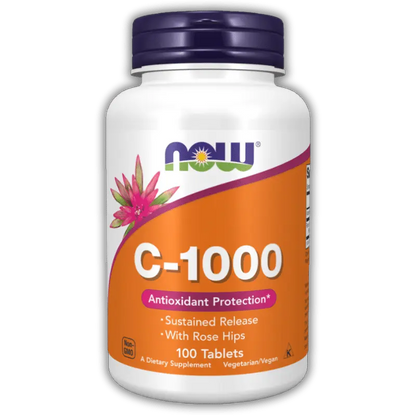 Vitamin C-1000,   19.89,  100-Gélules,  Now Foods,  Active Life