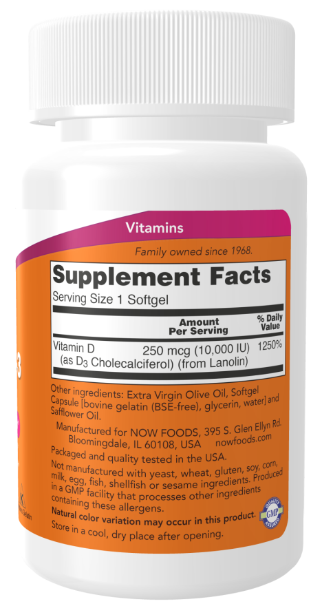 Vitamin D3 10,000 IU