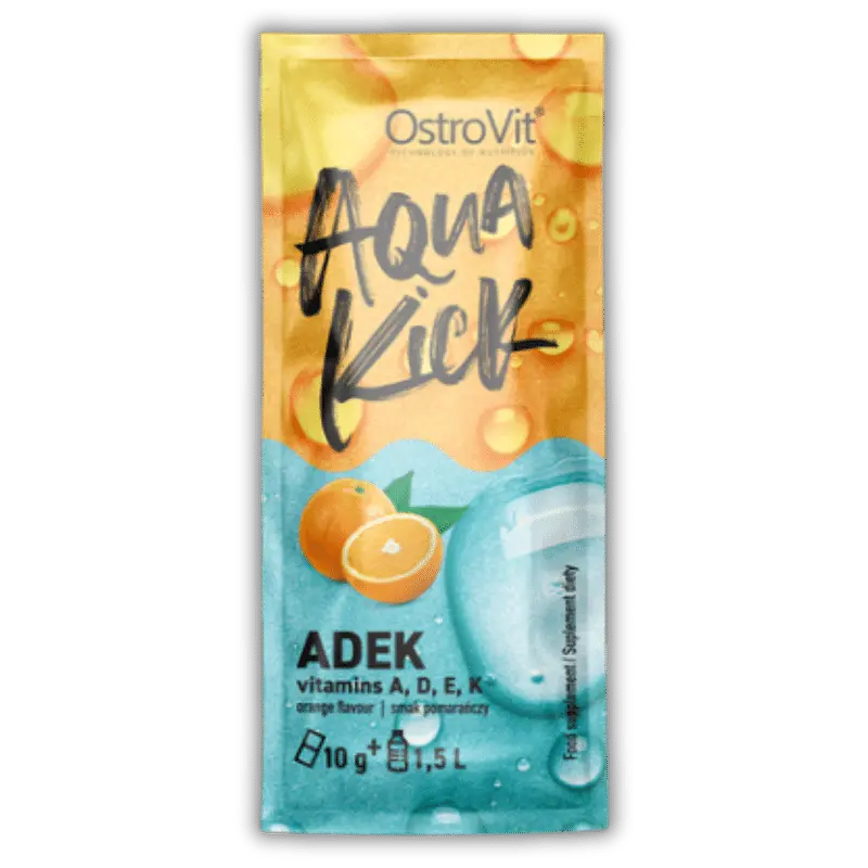 Vitamine A+D+E+K,   0.70,  1-sachet-de-10-g-Orange,  OstroVit,  Active Life