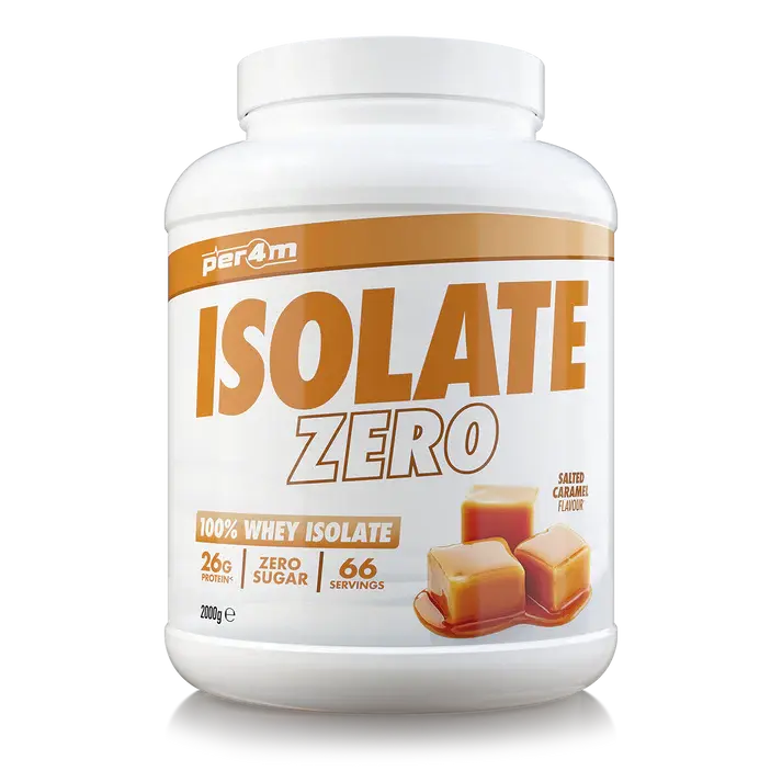 Whey Isolate Zero,   89.90,  2000-g-Salted-Caramel,  Per4m,  Active Life