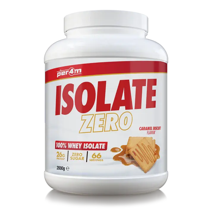 Whey Isolate Zero,   89.90,  2000-g-Caramel-Biscuit,  Per4m,  Active Life