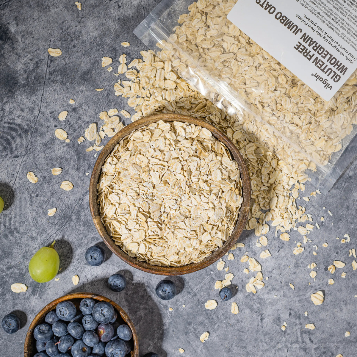 Flocons d’avoine complets sans gluten