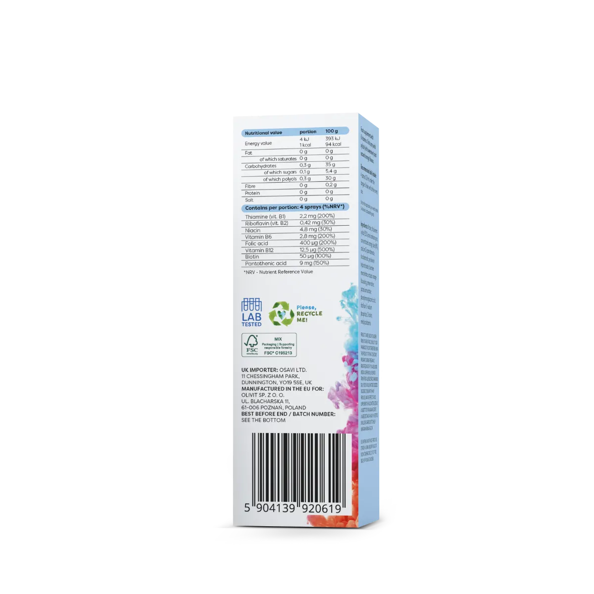 B-complex - 25 ml oral spray