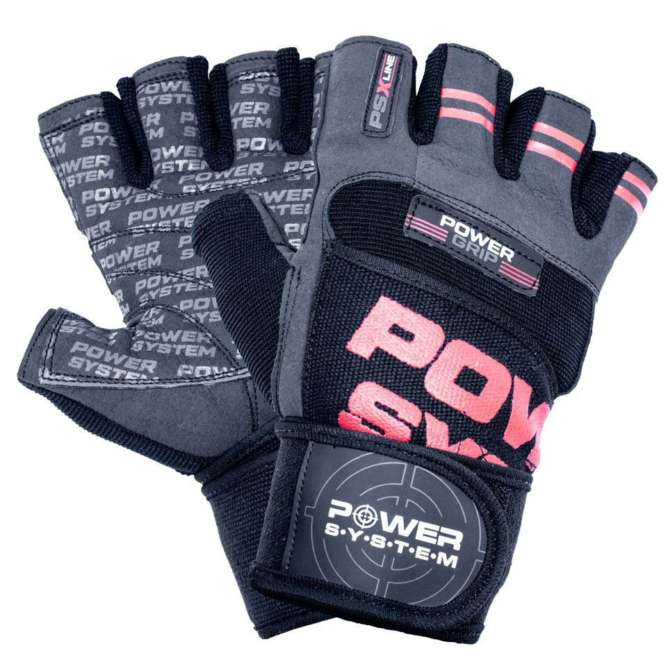 Gants Wrist Wrap Power Grip