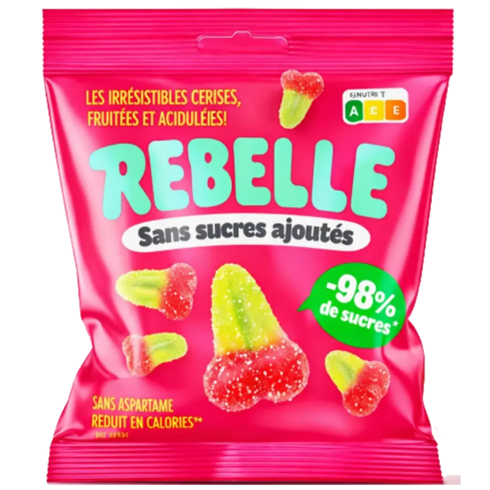 REBELLE – Bonbons sans sucres