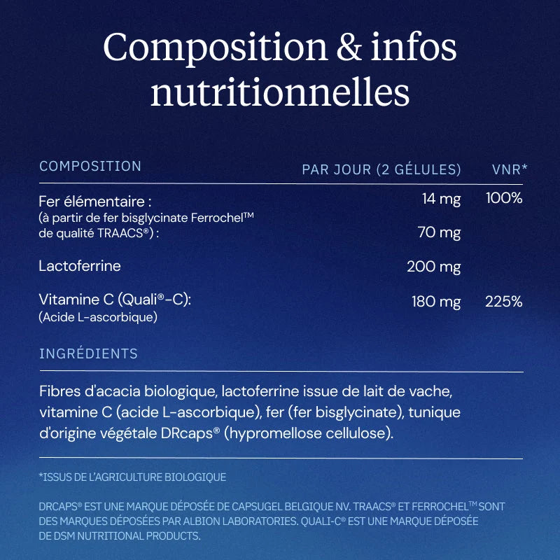 Complexe Fer et Vitamine C : Fer3