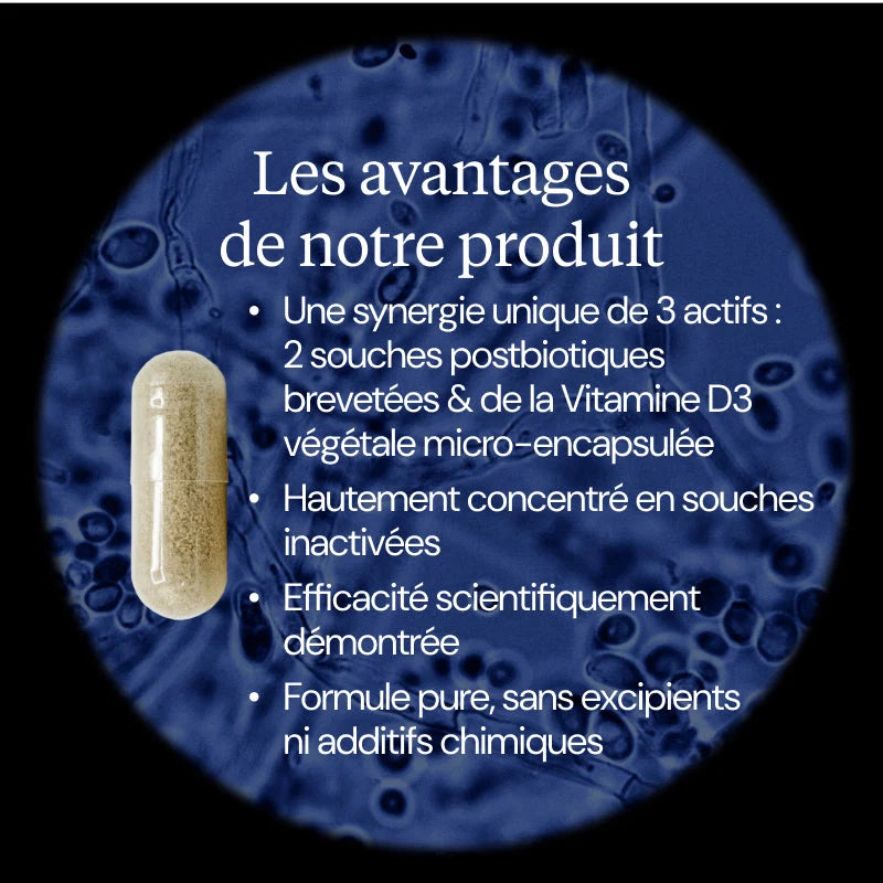 Complexe Postbiotiques : Postbio3