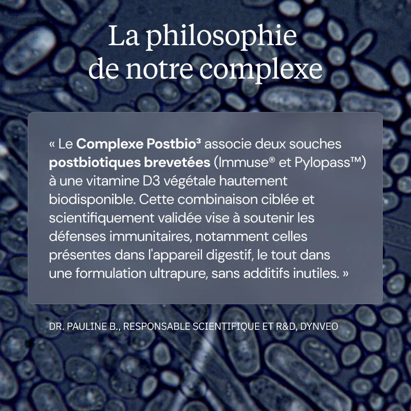 Complexe Postbiotiques : Postbio3