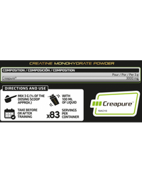 Crealuxe 250g Créatine Creapure