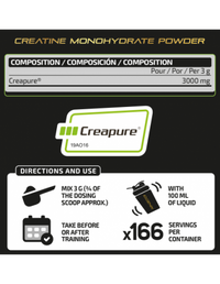 Crealuxe 500g Créatine Creapure