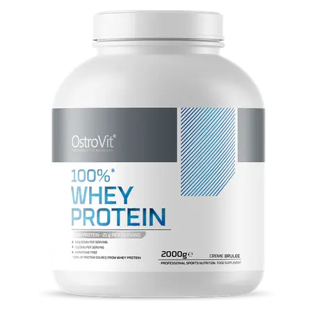 Whey Proteine 100%,   59.99,  2000-g-Crème-brûlée,  OstroVit,  Active Life