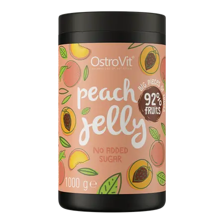 Confiture Jelly,   14.99,  Pêche,  OstroVit,  Active Life