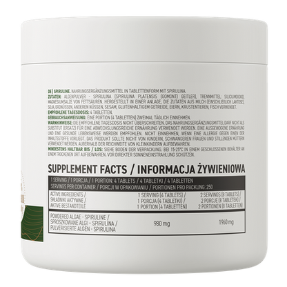 Spiruline VEGE - 1000 tablettes