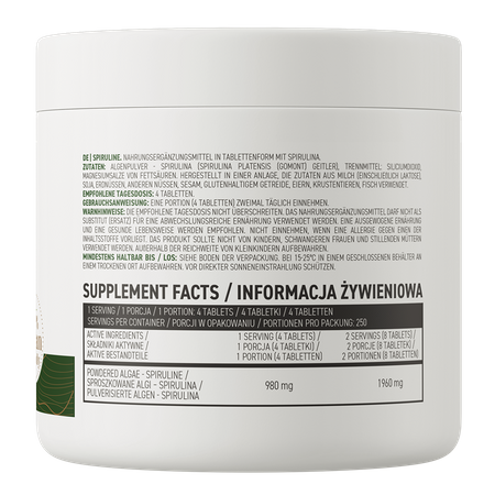 Spiruline VEGE - 1000 tablettes