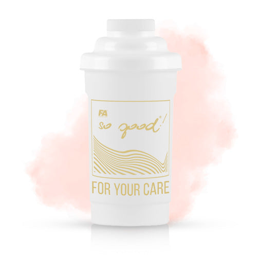 Shaker 600 ml Pink/White