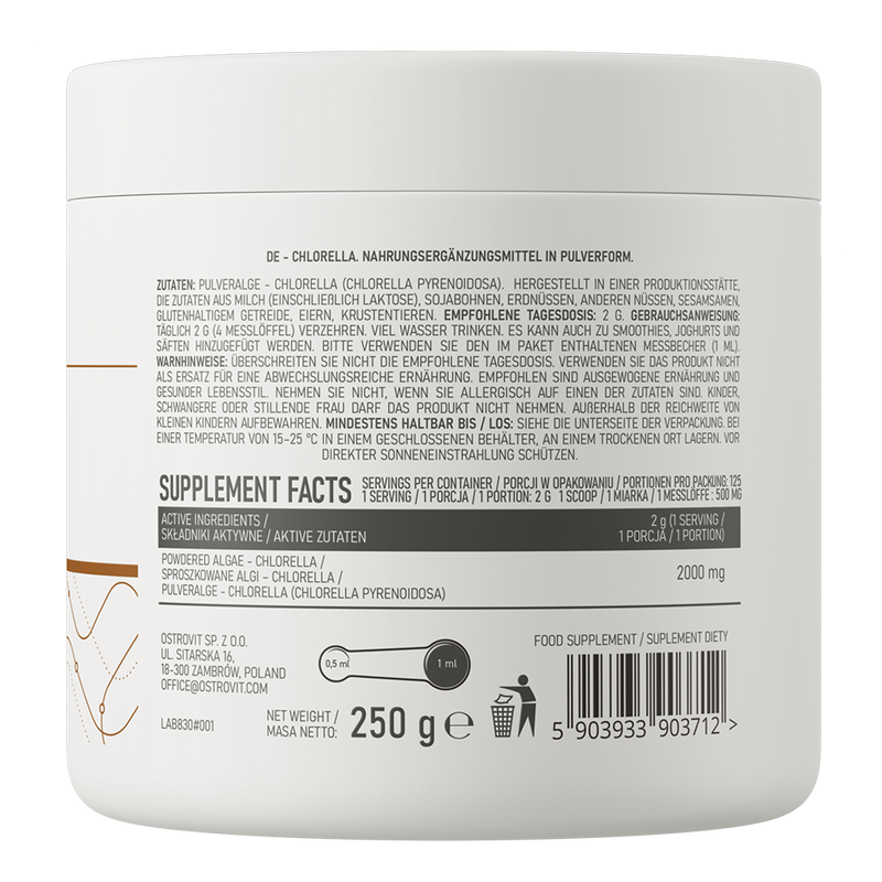 Chlorella 250 g Nature