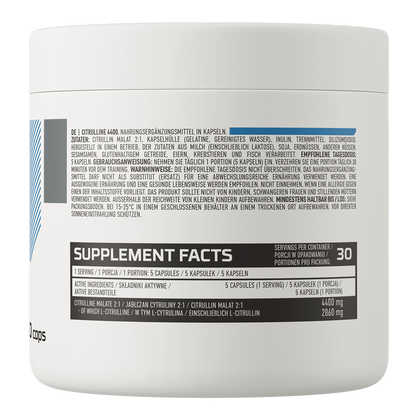 Citrulline en comprimés 120Cp.