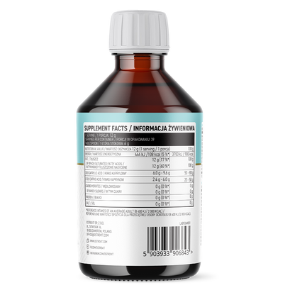 Huile MCT de noix de coco - Nature